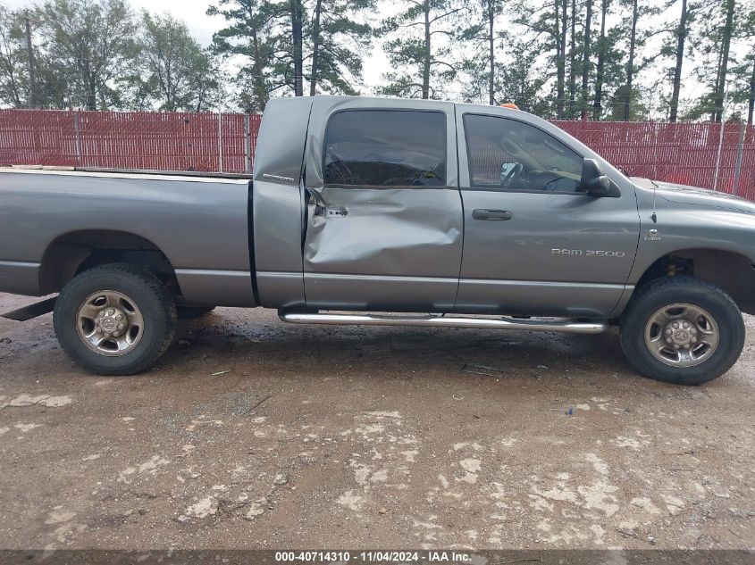 2006 Dodge Ram 2500 Slt VIN: 3D7KS29C06G196981 Lot: 40714310