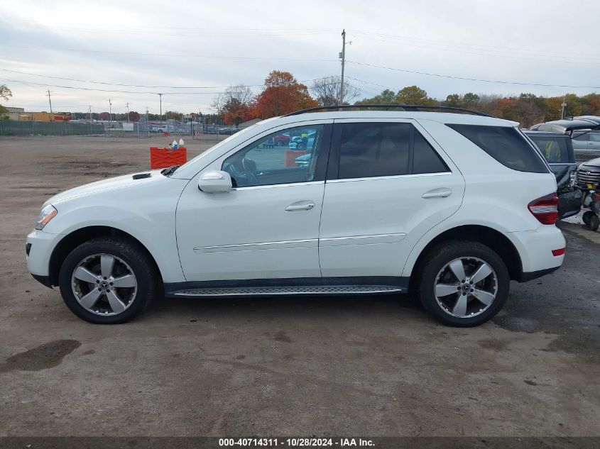 2010 Mercedes-Benz Ml 350 4Matic VIN: 4JGBB8GB6AA557298 Lot: 40714311