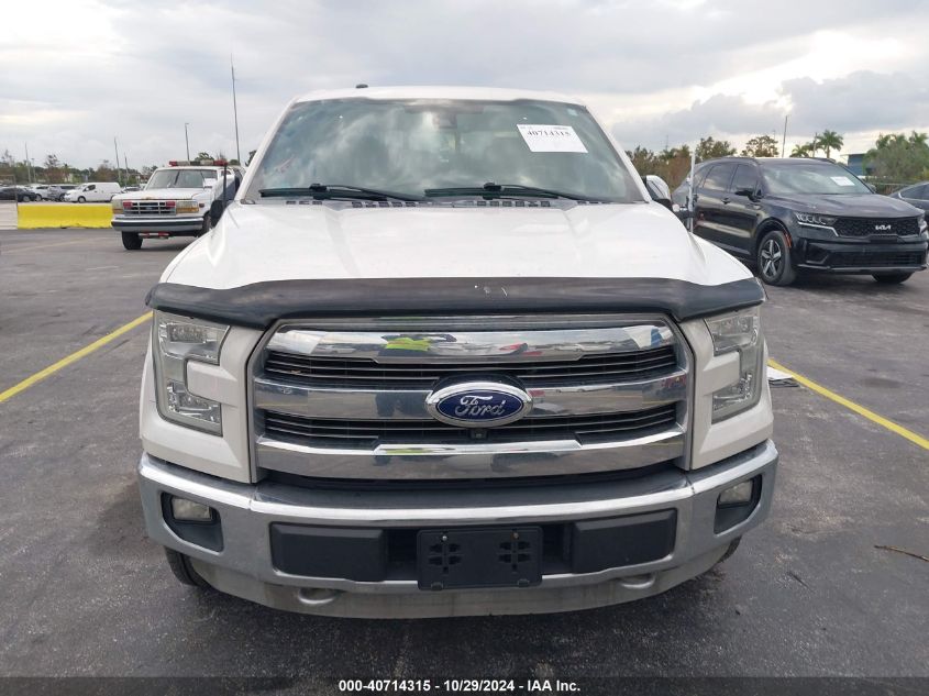 2015 Ford F-150 King Ranch VIN: 1FTEW1EG8FFB55224 Lot: 40714315