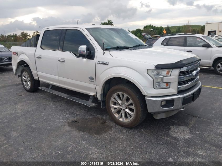 2015 FORD F-150 KING RANCH - 1FTEW1EG8FFB55224