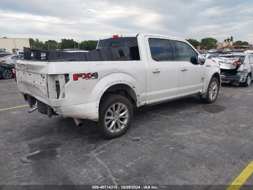 2015 Ford F-150 King Ranch VIN: 1FTEW1EG8FFB55224 Lot: 40714315