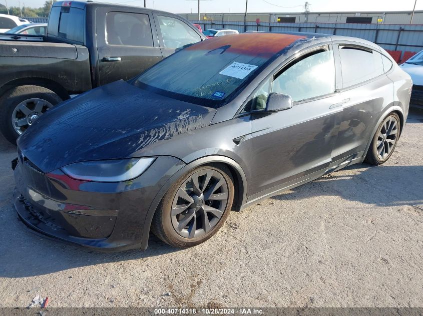 VIN 7SAXCDE58RF445962 2024 Tesla Model X, Long Range no.2