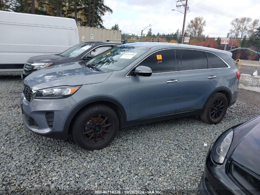 2020 Kia Sorento 2.4L Lx VIN: 5XYPG4A38LG643155 Lot: 40714326