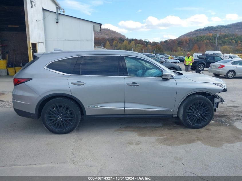 2022 Acura Mdx Advance Package VIN: 5J8YE1H82NL015210 Lot: 40714327