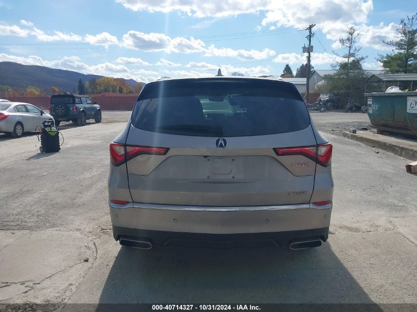 2022 Acura Mdx Advance Package VIN: 5J8YE1H82NL015210 Lot: 40714327