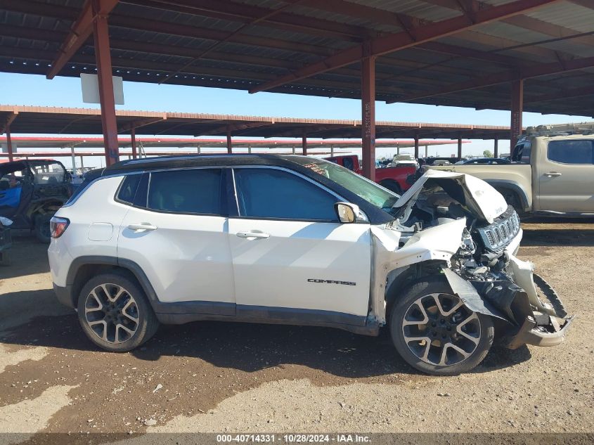 2018 Jeep Compass Limited Fwd VIN: 3C4NJCCB2JT461612 Lot: 40714331