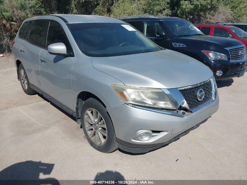 2014 Nissan Pathfinder S VIN: 5N1AR2MN9EC694068 Lot: 40714336