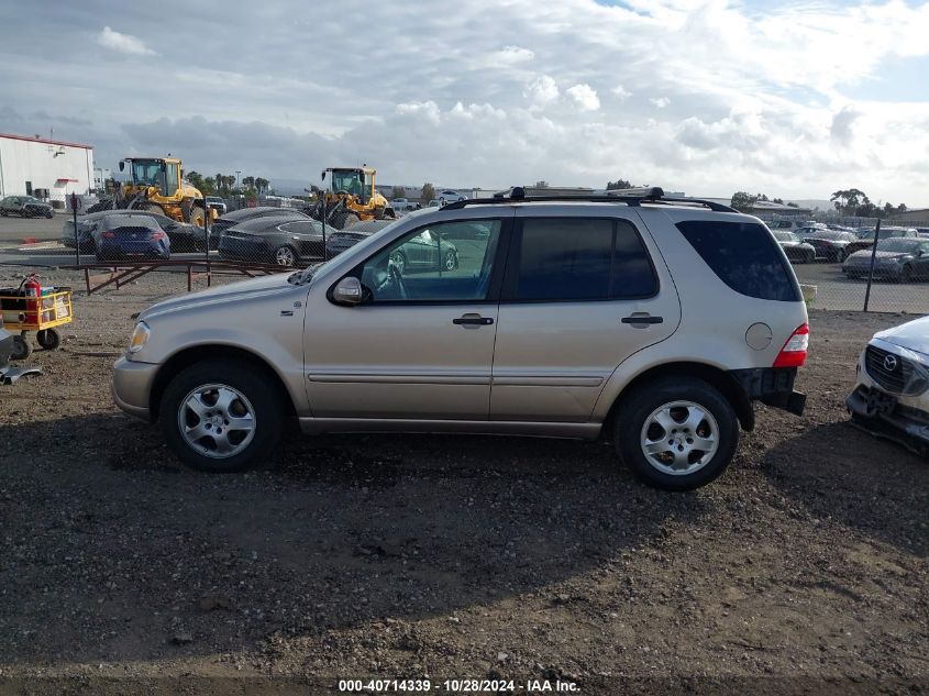 2002 Mercedes-Benz Ml 320 VIN: 4JGAB54E12A362171 Lot: 40714339