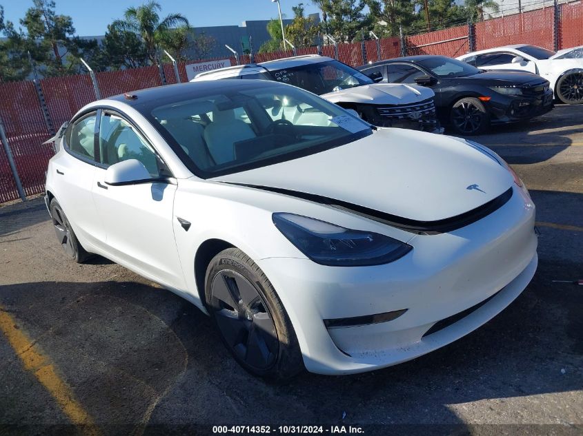 2023 Tesla Model 3 Rear-Wheel Drive VIN: 5YJ3E1EA4PF497202 Lot: 40714352