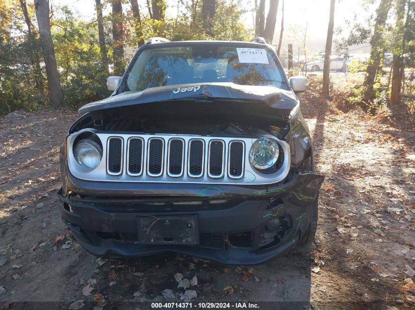 2017 Jeep Renegade Limited 4X4 VIN: ZACCJBDB2HPF28176 Lot: 40714371