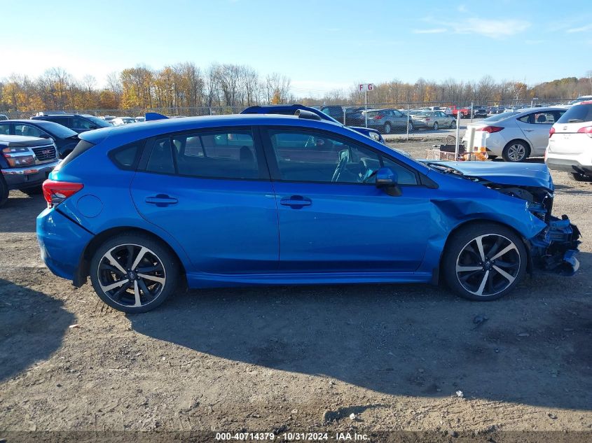 2021 Subaru Impreza Sport 5-Door VIN: 4S3GTAM64M3709075 Lot: 40714379