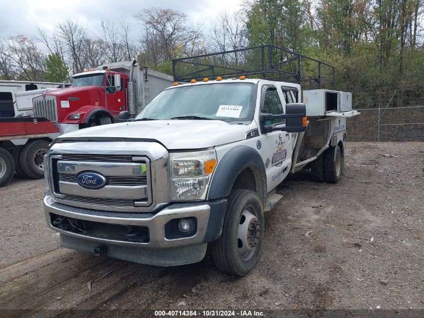 2013 Ford F-550 Chassis Lariat VIN: 1FD0W5HTXDEA96721 Lot: 40714384