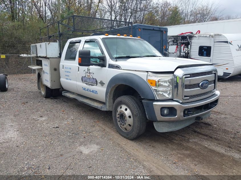 2013 Ford F-550 Chassis Lariat VIN: 1FD0W5HTXDEA96721 Lot: 40714384