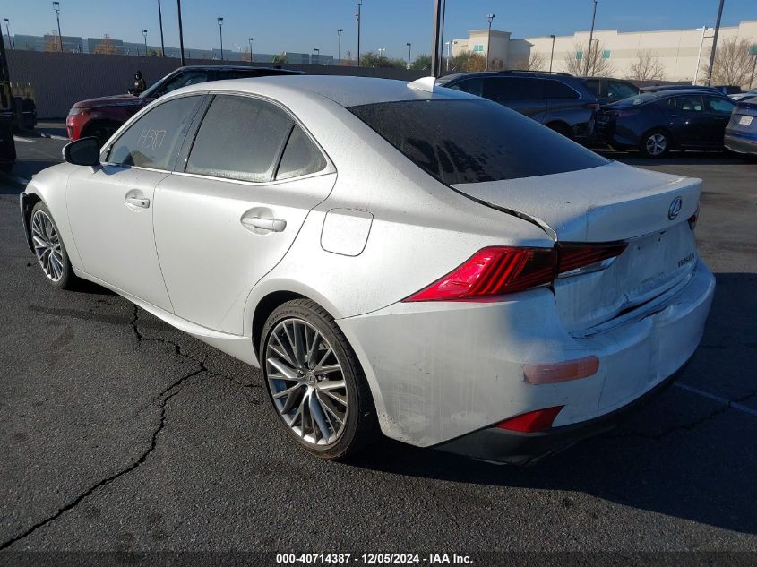 VIN JTHBA1D23H5057586 2017 Lexus IS, 200T no.3