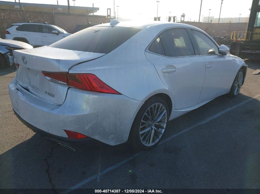 VIN JTHBA1D23H5057586 2017 Lexus IS, 200T no.4