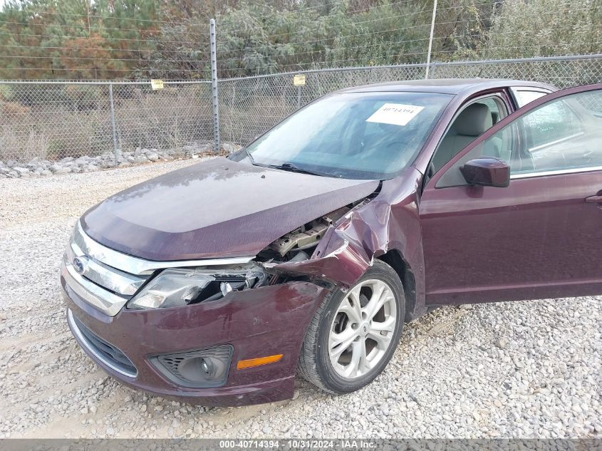 2012 Ford Fusion Se VIN: 3FAHP0HA9CR243070 Lot: 40714394