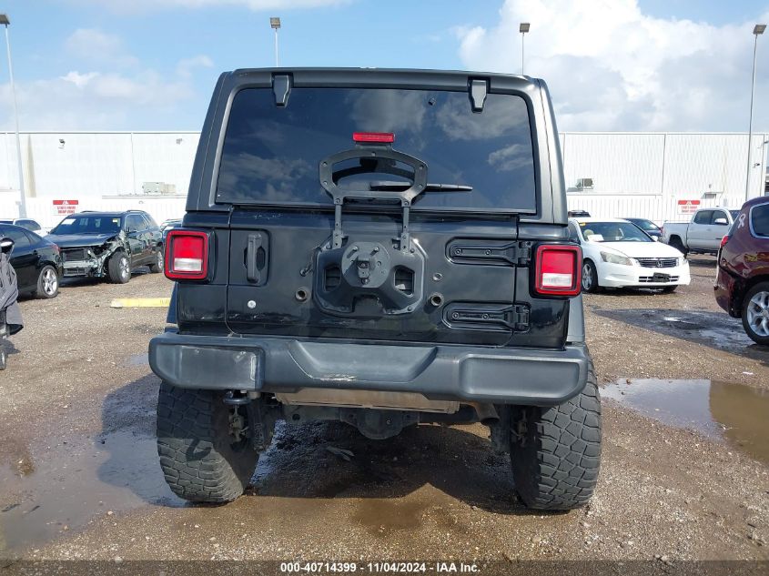 2018 Jeep Wrangler Unlimited Sport 4X4 VIN: 1C4HJXDN8JW240037 Lot: 40714399