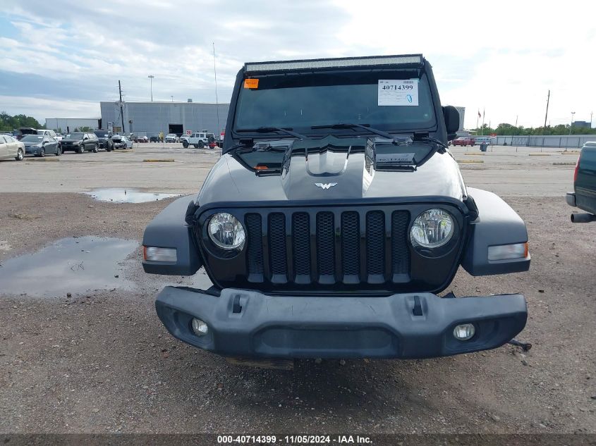 2018 Jeep Wrangler Unlimited Sport 4X4 VIN: 1C4HJXDN8JW240037 Lot: 40714399