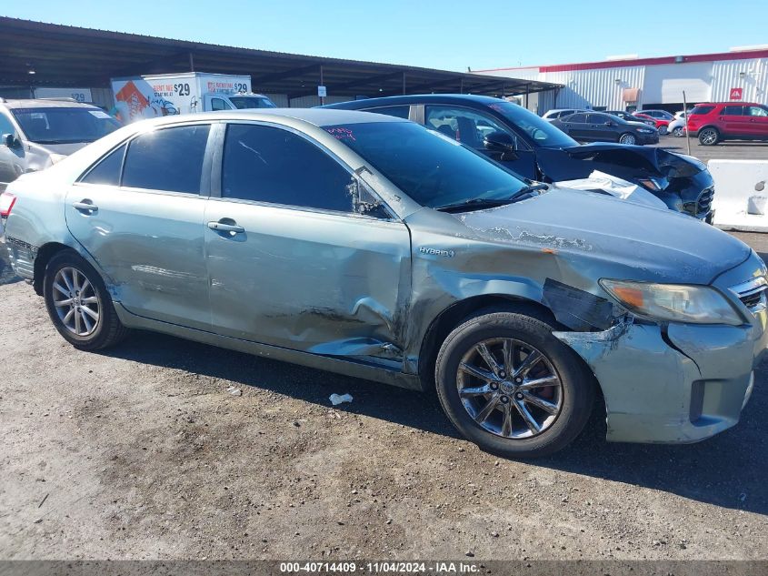 2010 Toyota Camry Hybrid VIN: JTNBB3EK5A3053593 Lot: 40714409