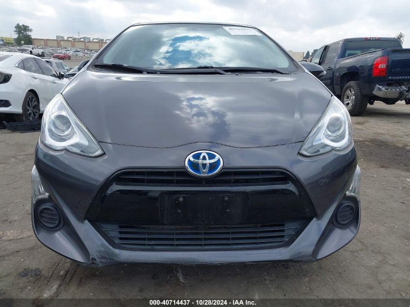 2015 Toyota Prius C Two VIN: JTDKDTB39F1105385 Lot: 40714437