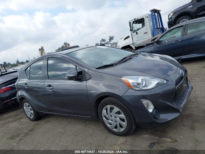 2015 Toyota Prius C Two VIN: JTDKDTB39F1105385 Lot: 40714437