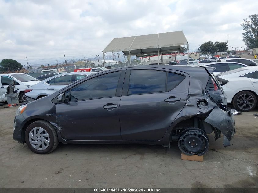 2015 Toyota Prius C Two VIN: JTDKDTB39F1105385 Lot: 40714437