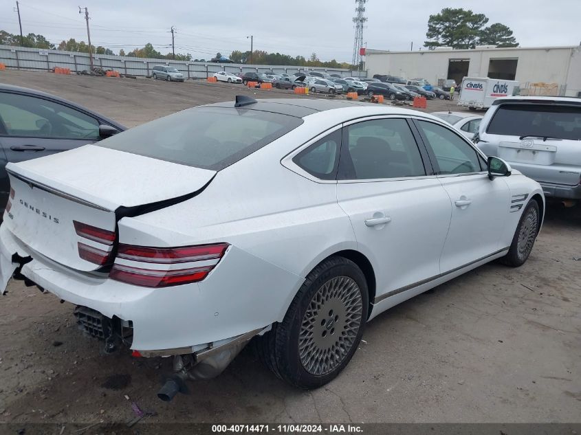 VIN KMTGB4SC6NU104257 2022 Genesis G80, 2.5T Rwd no.4