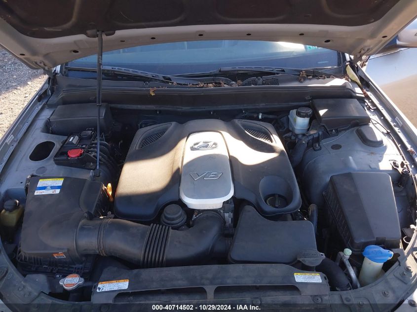 2011 Hyundai Genesis 4.6 VIN: KMHGC4DF7BU130327 Lot: 40714502