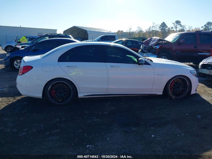 2016 Mercedes-Benz Amg C 63 S VIN: 55SWF8HB1GU149329 Lot: 40714543