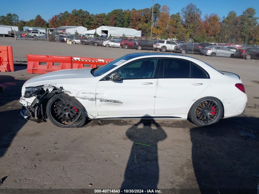 2016 Mercedes-Benz Amg C 63 S VIN: 55SWF8HB1GU149329 Lot: 40714543