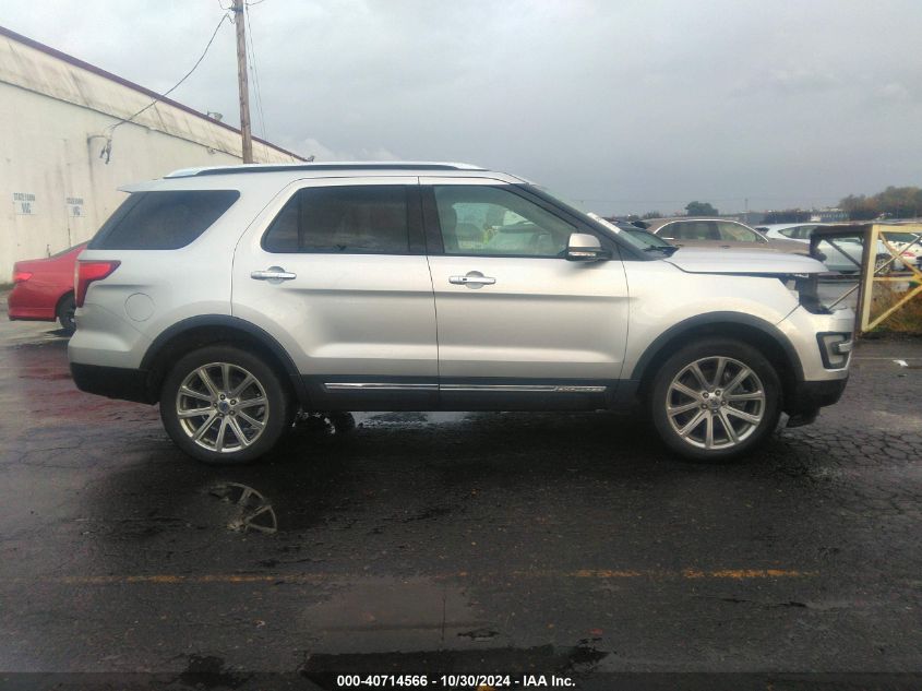 2017 Ford Explorer Limited VIN: 1FM5K8F89HGC38858 Lot: 40714566