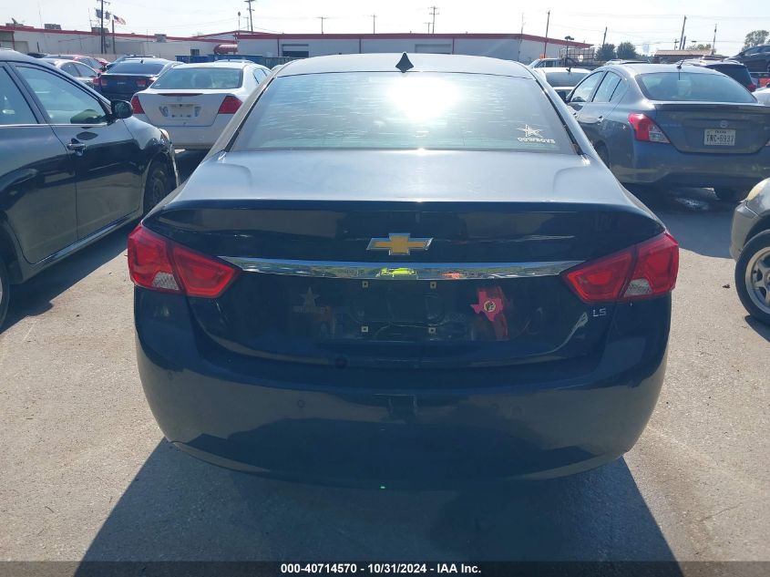 2014 Chevrolet Impala 1Ls VIN: 2G11Y5SL3E9209885 Lot: 40714570