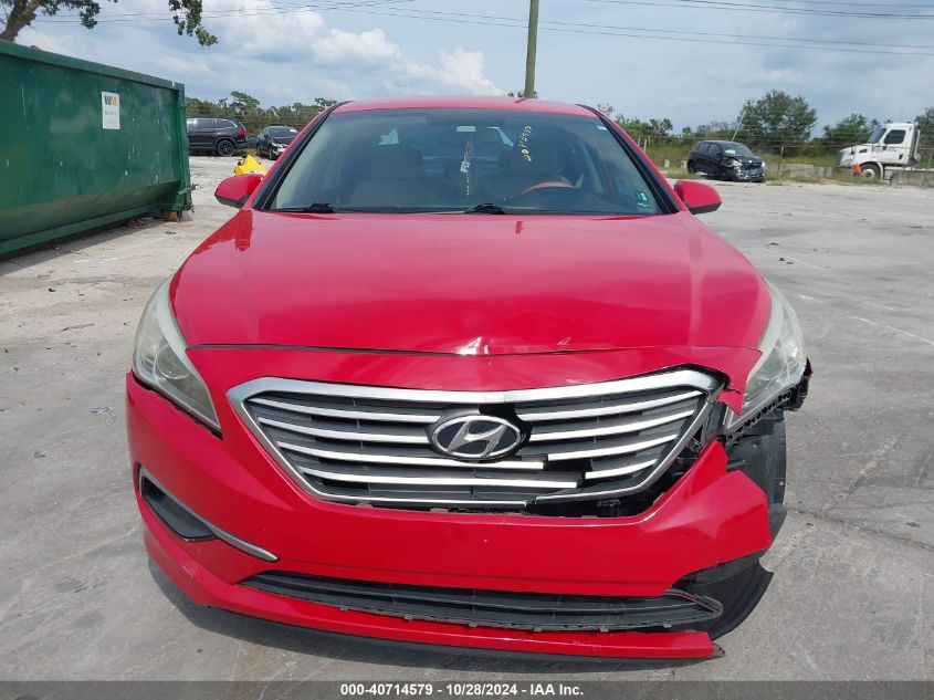 2017 HYUNDAI SONATA SE - 5NPE24AF8HH448446