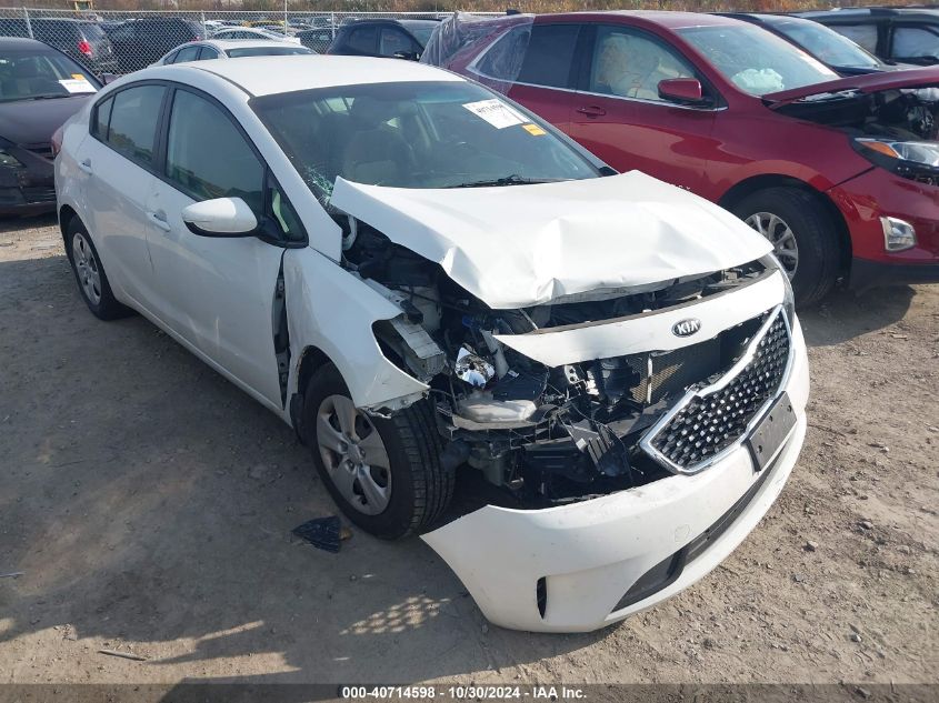 2018 Kia Forte Lx VIN: 3KPFK4A79JE280257 Lot: 40714598