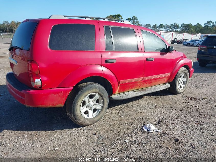 2005 Dodge Durango Slt VIN: 1D4HD48N95F608203 Lot: 40714611