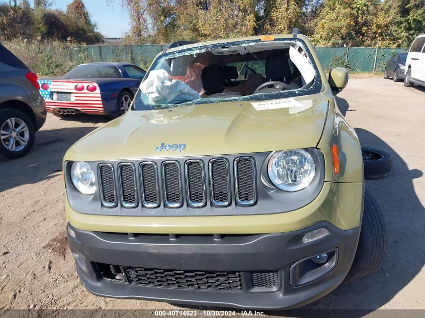 2015 Jeep Renegade Latitude VIN: ZACCJBBT0FPC04877 Lot: 40714623