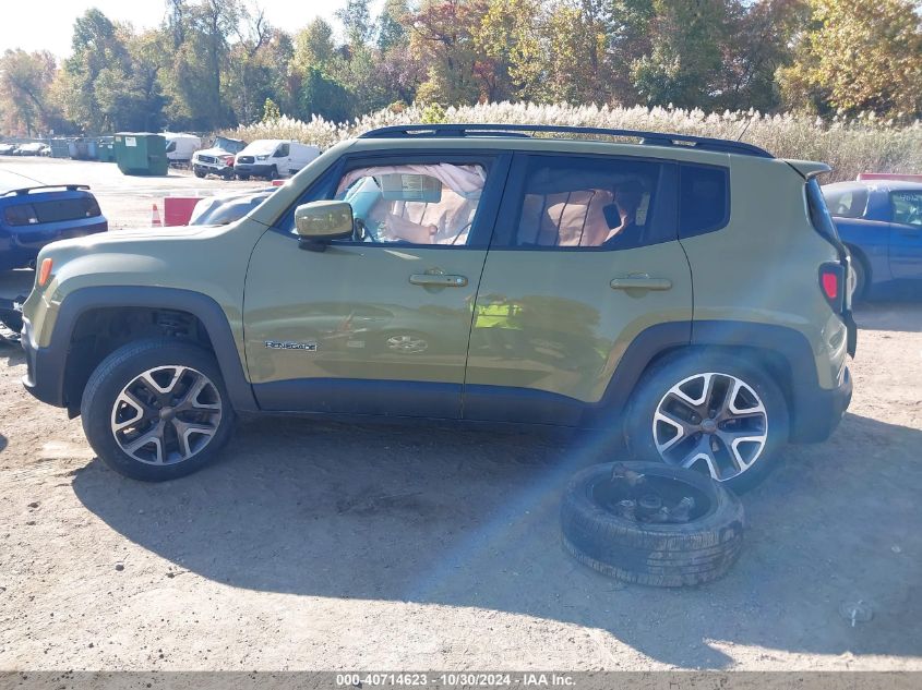 2015 Jeep Renegade Latitude VIN: ZACCJBBT0FPC04877 Lot: 40714623