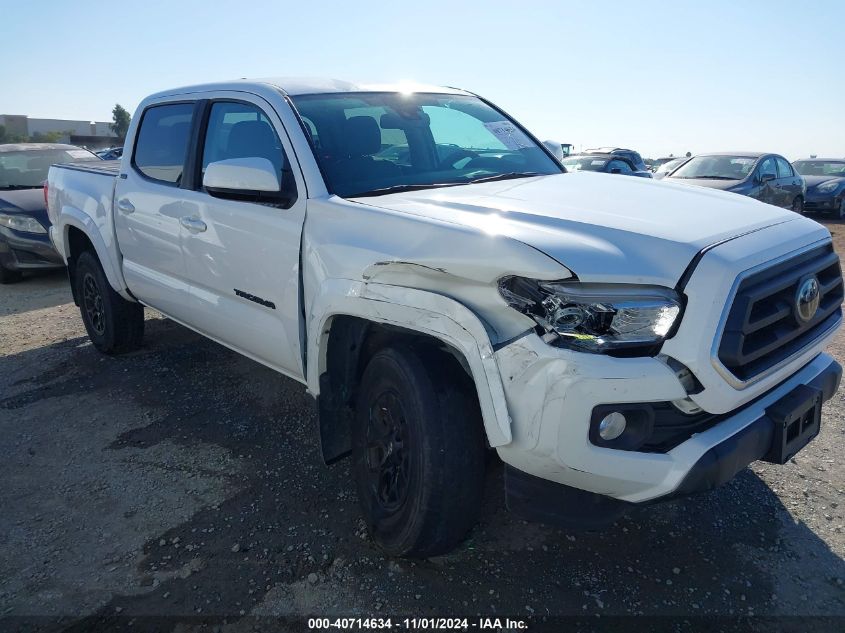 2022 Toyota Tacoma Sr5 V6 VIN: 3TMAZ5CNXNM195592 Lot: 40714634