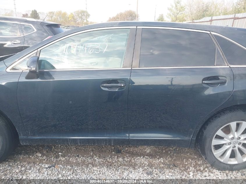 2014 Toyota Venza Le VIN: 4T3BA3BB9EU059525 Lot: 40714637