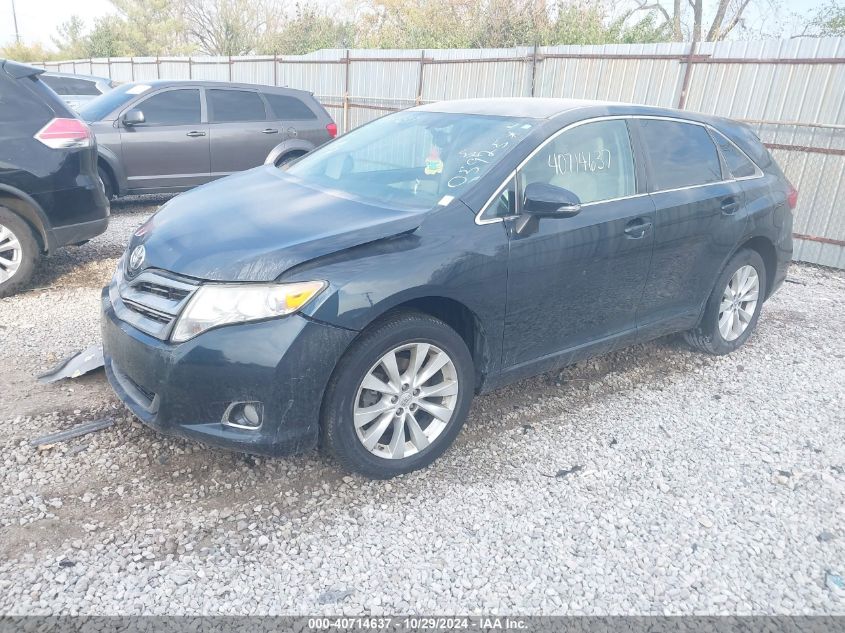 2014 Toyota Venza Le VIN: 4T3BA3BB9EU059525 Lot: 40714637