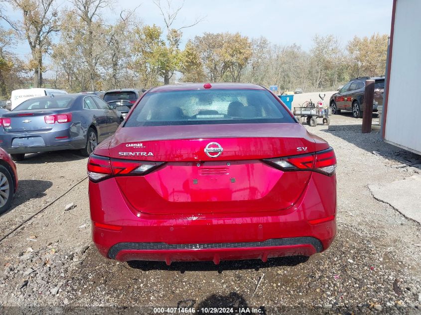 2020 Nissan Sentra Sv Xtronic Cvt VIN: 3N1AB8CVXLY206377 Lot: 40714646