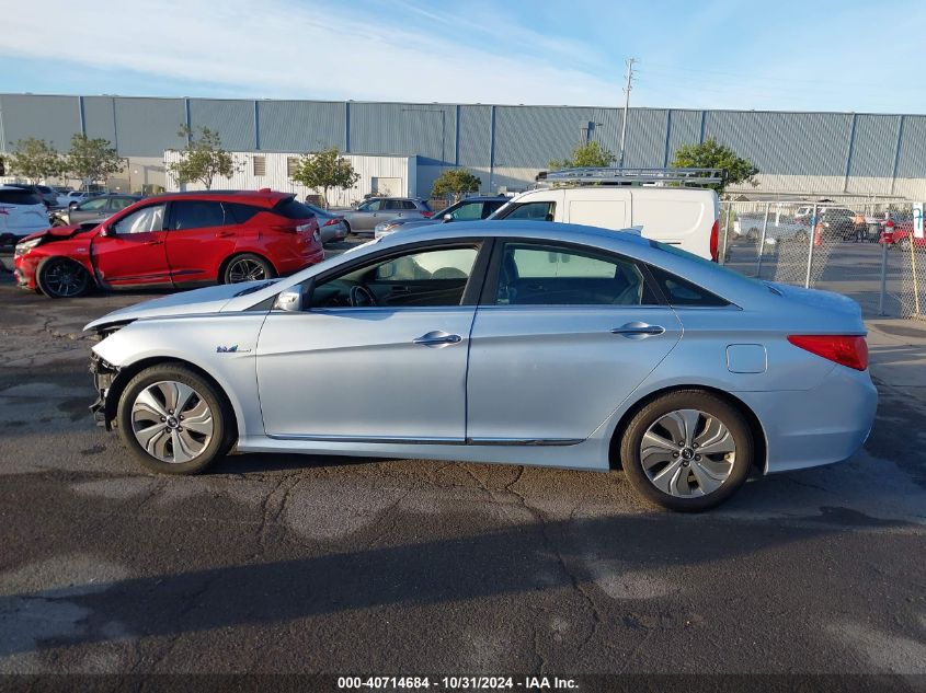 2013 Hyundai Sonata Hybrid VIN: KMHEC4A48DA087423 Lot: 40714684