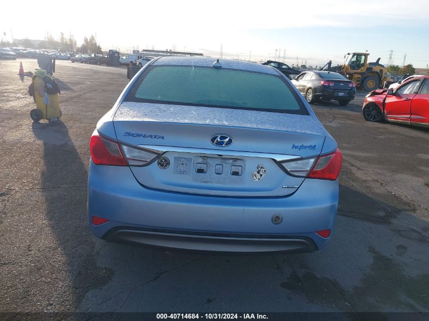 2013 Hyundai Sonata Hybrid VIN: KMHEC4A48DA087423 Lot: 40714684