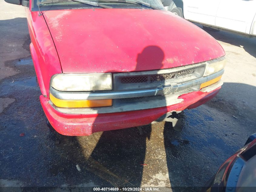 2000 Chevrolet S-10 Ls VIN: 1GCCS1442YK111420 Lot: 40714689