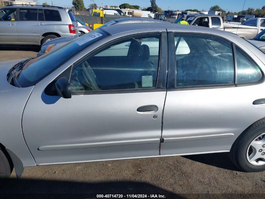 2003 Chevrolet Cavalier VIN: 1G1JC52F737338381 Lot: 40714720