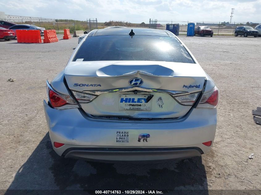 2012 Hyundai Sonata Hybrid VIN: KMHEC4A47CA023176 Lot: 40714763