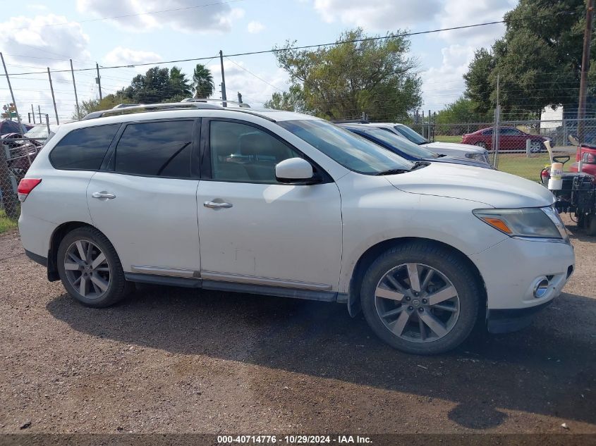 2015 Nissan Pathfinder Platinum/S/Sl/Sv VIN: 5N1AR2MN3FC635664 Lot: 40714776