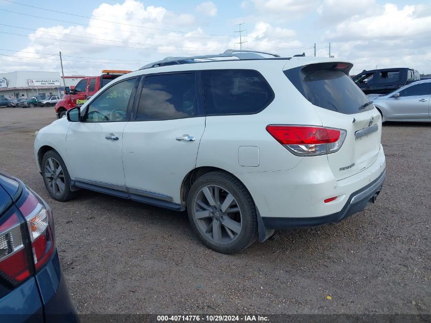 2015 Nissan Pathfinder Platinum/S/Sl/Sv VIN: 5N1AR2MN3FC635664 Lot: 40714776