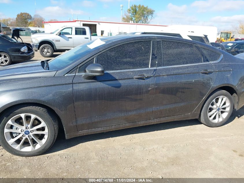 2020 Ford Fusion Hybrid Se VIN: 3FA6P0LU7LR121817 Lot: 40714788