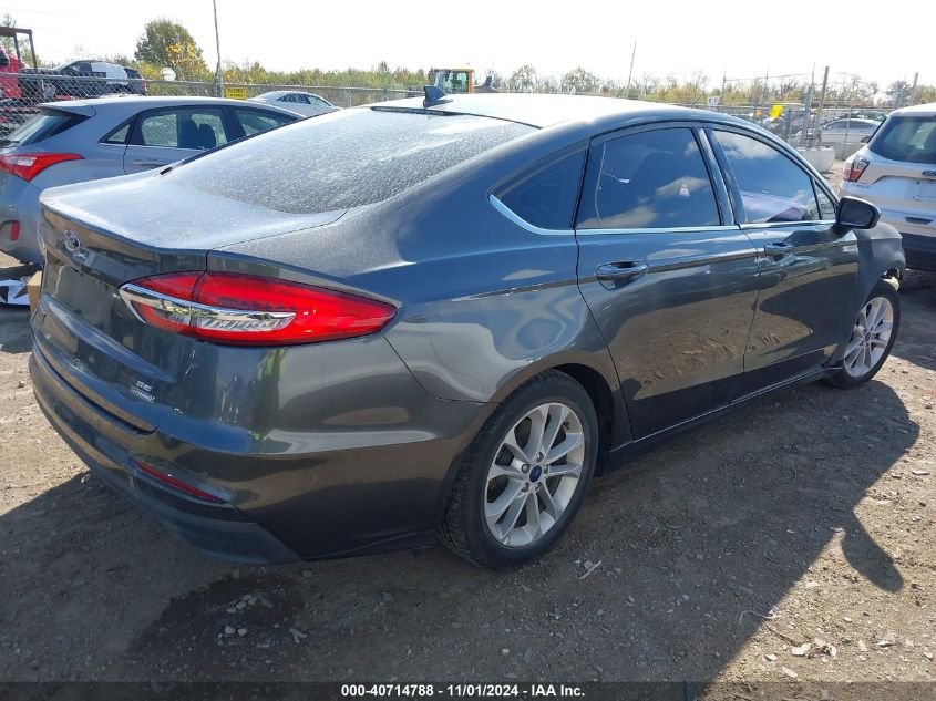 VIN 3FA6P0LU7LR121817 2020 Ford Fusion, Hybrid Se no.4